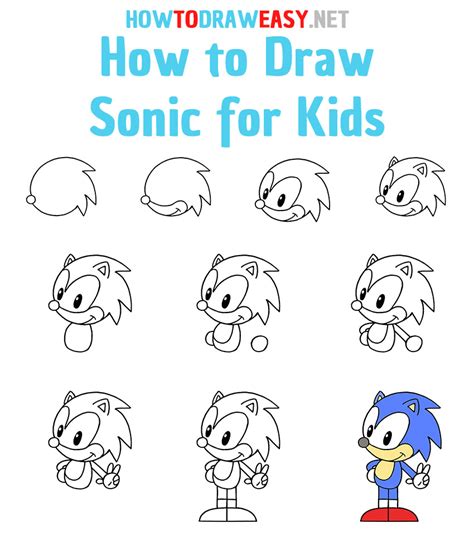 How to Draw Amy Rose from Sonic the Hedgehog printable