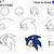 step by step how to draw sonic the hedgehog