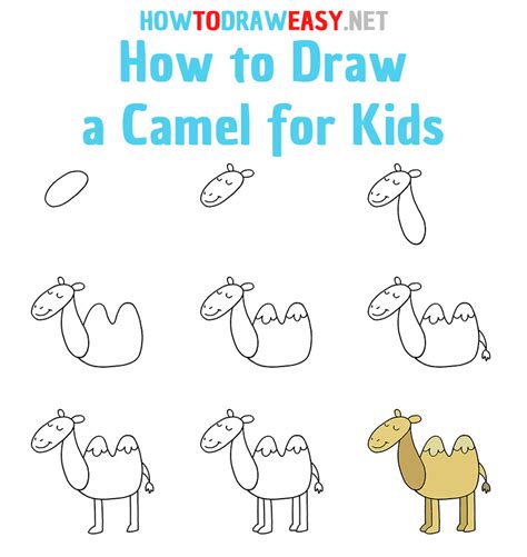 How to Draw a Camel · Art Projects for Kids