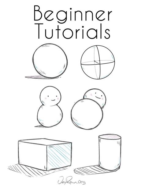 step by step drawing basic