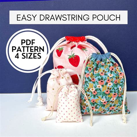 Step By Step Drawstring Bag Pattern Free Pdf