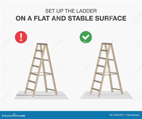 Step Ladder Stable Surface