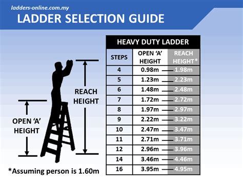 Step Ladder Step Height