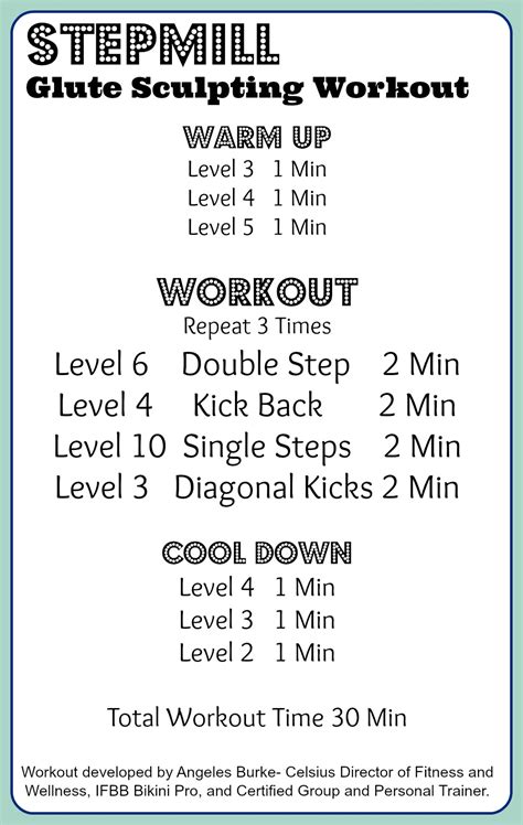 Step Machine Glute Workout
