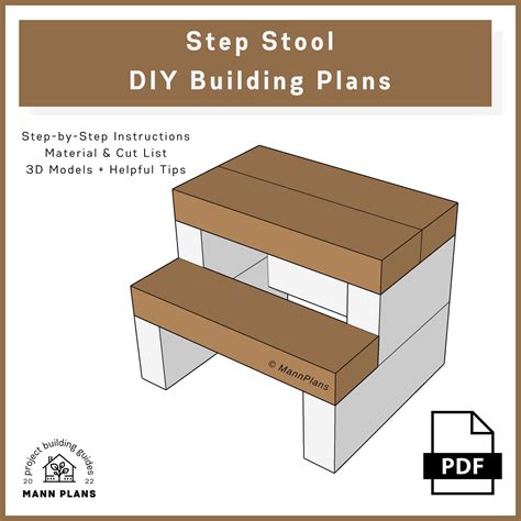 Step Stool Design Plans
