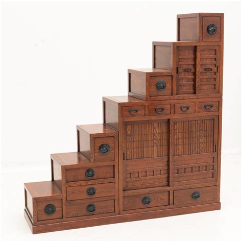 Step Tansu Chest