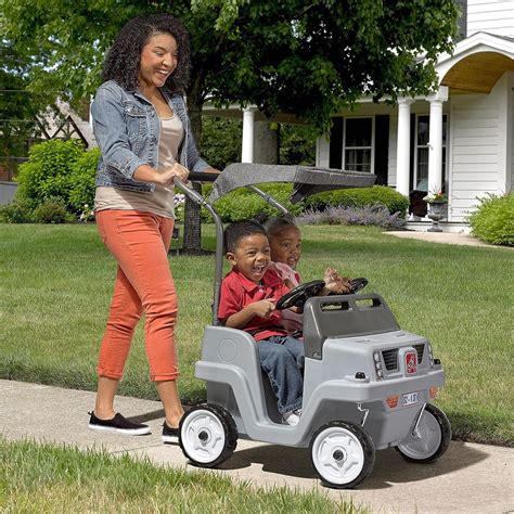 Step2 SidebySide Push Around SUV, Gray