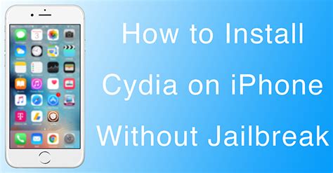 Installing Cydia