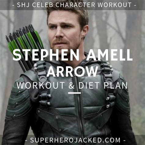 stephen amell workout and diet