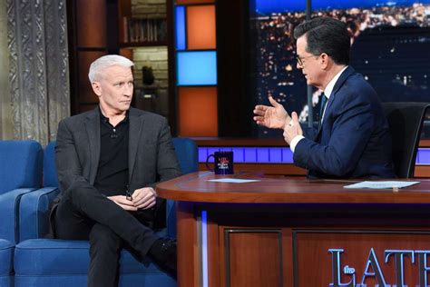 stephen colbert and anderson cooper grief