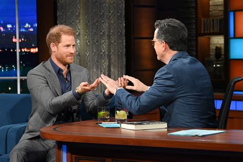 stephen colbert and prince harry interview