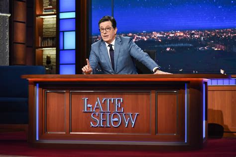 stephen colbert late show guests this week