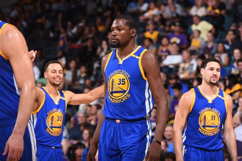 stephen curry klay thompson and kevin durant