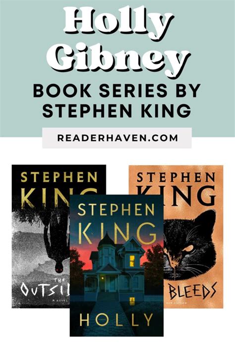 stephen king books with holly gibney