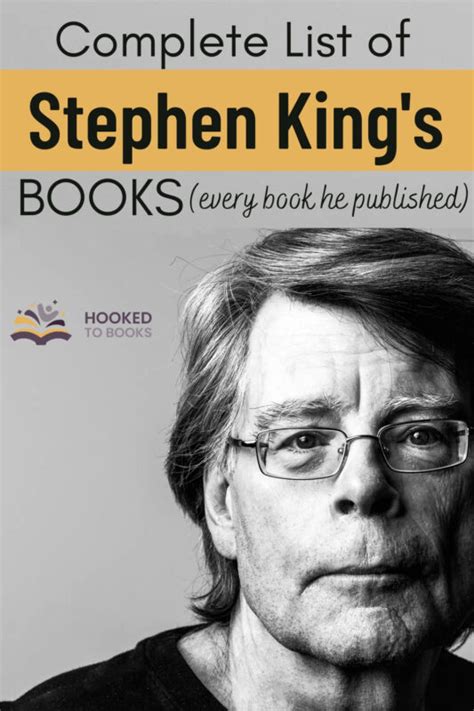 stephen king written works list