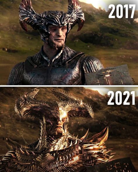 steppenwolf justice league differences