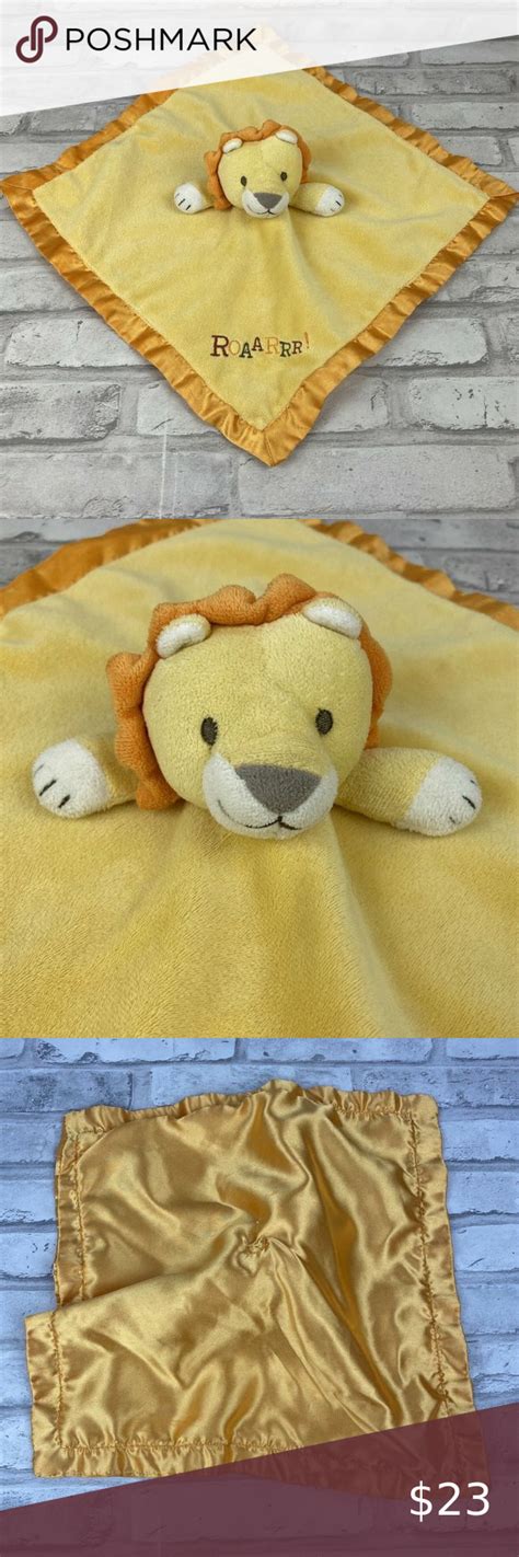 stepping stones lion security blanket
