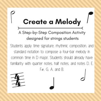 steps in creating simple melody