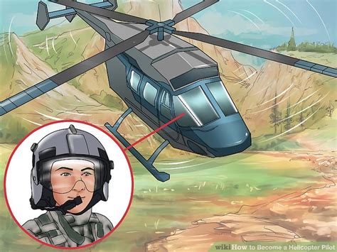 steps to become a helicopter pilot