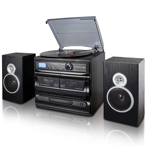 Stereo System With Cd And Cassette Player