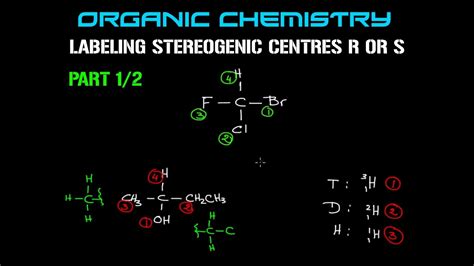 stereogenic center r or s