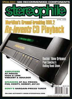 Stereophile Recommended Components 2009