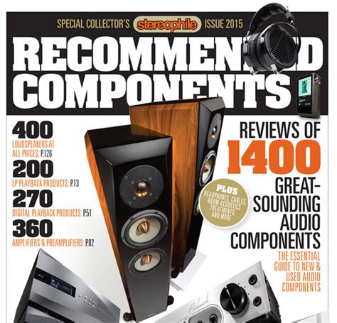 Stereophile Recommended Components 2011