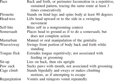 stereotypical behaviors sometimes include objects