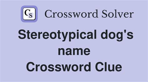 A Dog a Day » Archive » A Very Doggy Crossword