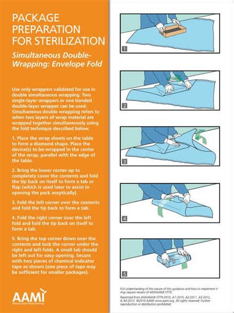 Sterile Processing Wrapping Techniques