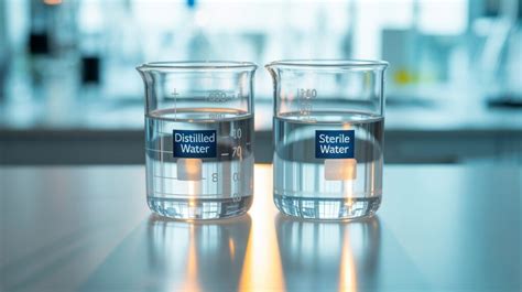 Sterile Vs Distilled