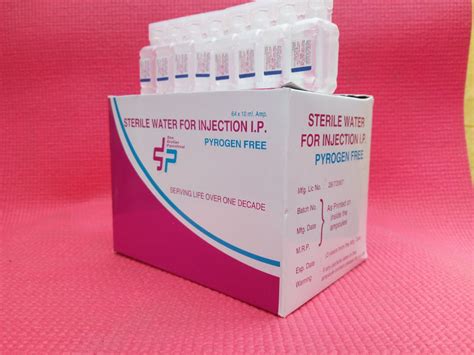 sterile water for injection ip