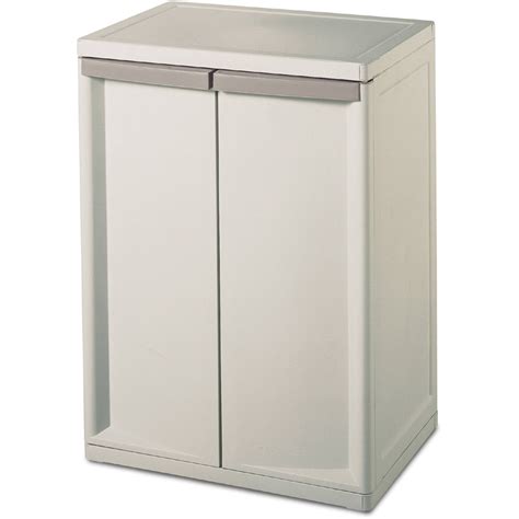 Maximize Your Space with Sterilite 2-Shelf Storage Cabinet: A Stylish and Practical Solution