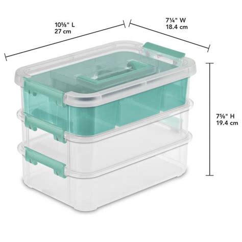 sterilite container with handle
