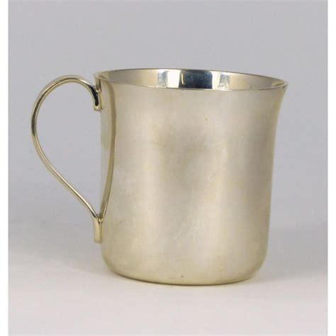 sterling silver baby cup tiffany