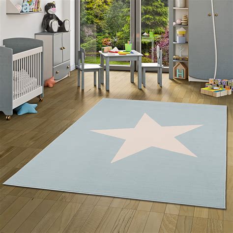 SternTeppich aus Filzkugeln, grau/pink/blau,90 cm Lela Levanas