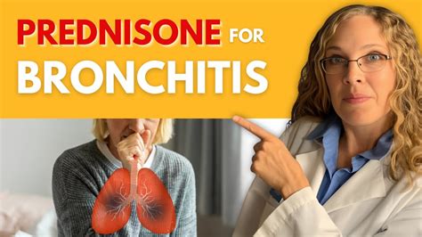 steroids for bronchitis cough