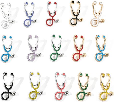 Stethoscope Brooch Pin