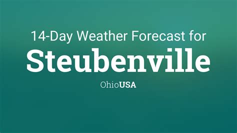 steubenville oh weather forecast