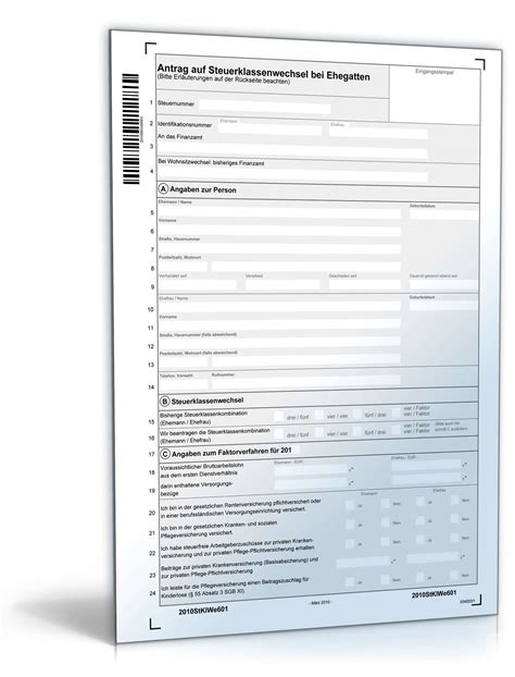 Anlage FB 2010 Steuerformular zum Download