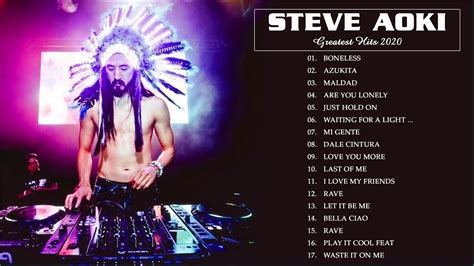 steve aoki song list