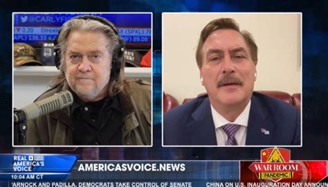 steve bannon mike lindell interview