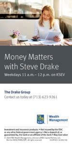 steve drake money matters