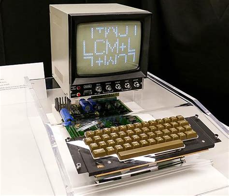 Steve Jobs First Computer
