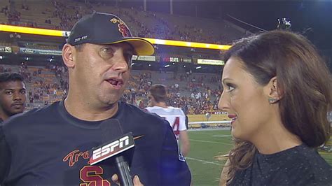 steve sarkisian post game interview today