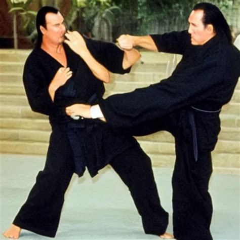 steven seagal doing aikido