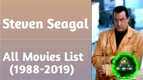 steven seagal movies list 2016