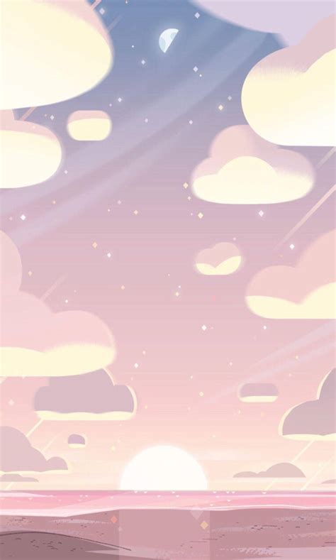 steven universe sunset background