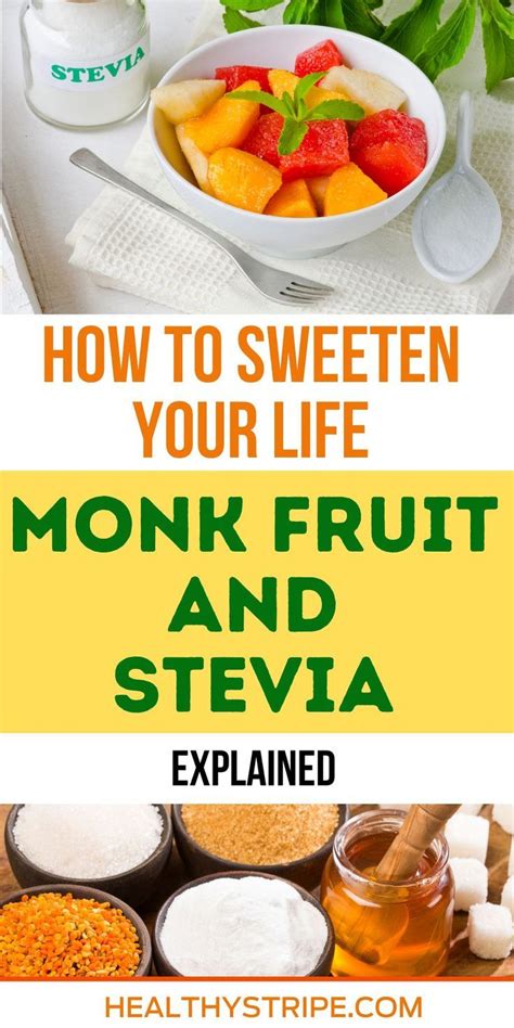 Stevia And Monk Fruit Study