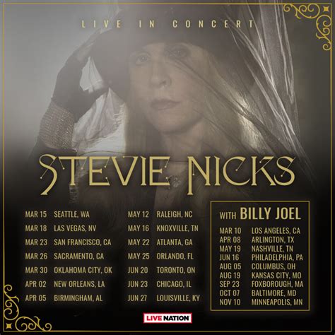 stevie nicks concert ticketmaster